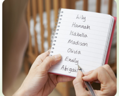 Consejos para elegir el nombre de tu bebe